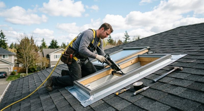 Skylight Glass Repair in Kent, WA